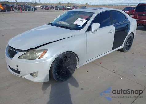 2006 Lexus Is 250 from USA, damaged, VIN JTHBK262465012377